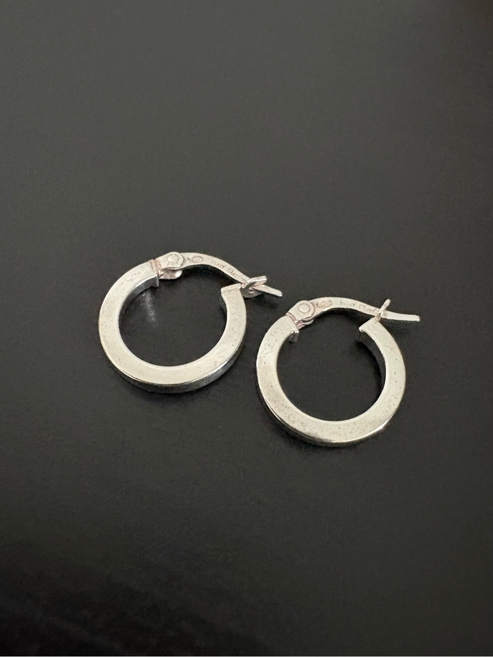 Sterling Silver Small Hoop Earrings